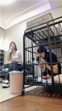 【调教视频】【伊楠】玉足插嘴-囚禁狗笼-赏赐圣水 bf57613