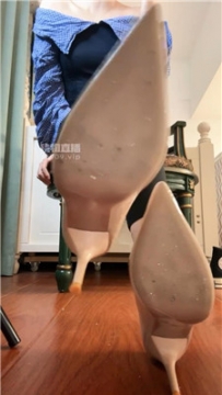 【第一视角】【奶豆包】裸色高跟鞋船袜瑜伽裤炸    250719-13