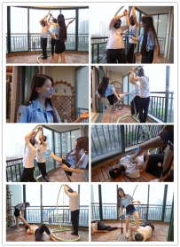 『艾彩原创』〖H.P.L栖心之栈〗芷晴制服吊打小奶狗