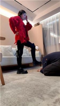 【调教视频】【彼岸S】素人S长靴白袜踢踹踩 JS260206-25