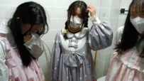 26504  洛丽塔三姐妹踩大甲鱼
