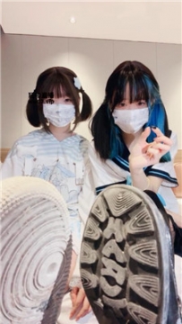 【第一视角】【黑心小魔女】黑白双丝寸止    250403-7