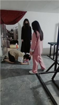 【调教视频】【媚娘工作室】刑房五花大绑囚禁虐 JS250409-21