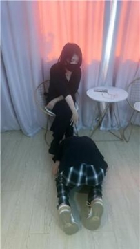【调教视频】【伊潼】御姐S-强迫小奶狗舔臭脚丫 JS250114-42