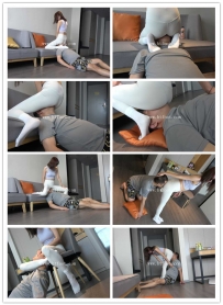 【苒溪S】瑜伽教练做脸窒息