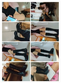 【深渊原创】绝美粉色棉袄小静女神墙纸羞辱到吐45分