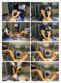 【绝美火狐女神】重金定制 双人裸足捉住DD强制吐奶