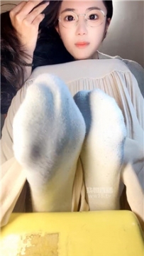 【第一视角】【布丁】香水白袜裸足寸止    260112-5