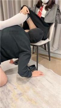 【调教视频】【喵喵大王】JK学院风-及膝白袜踩/赏赐圣水/抽耳光 JS250103-33