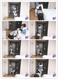 【艾彩原创】楠楠S新年带上狗链钻胯训练