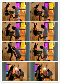 【绝美小婉女神】五月最新 女主人高跟黑丝调教男仆