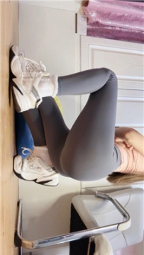 【第一视角】【楚楚】进来跟运动鞋做    250623-43