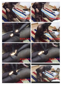 【彩丝全国首发】【逆光女王】黑丝搓吐小黑人吐了好多