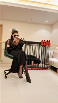 【调教视频】【苏州婉儿】高跟黑丝诱惑虐-圈养狗笼 JS250603-5