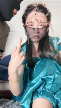 【调教视频】【甜音】近距离-西域女神的脚奴 JS250414-7
