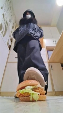 南瓜汤踩汉堡  JS250930~3