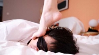 30947  「橙子」超近lian足