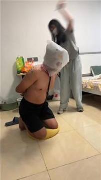 【调教视频】【小野】反绑重度虐打骚贱奴【双视角版】 JS250910-27