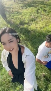 【调教视频】【毛绒月亮】户外高跟踩贱奴 JS250708-7