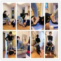 暴力美学 库里丝高跟踩狗舌鞋尖深喉裸足窒息