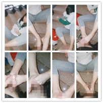 【彩丝全国首发】【绝美轻颜女神】户外调教狗奴FG吐奶