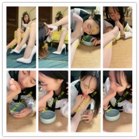 茹雪 诱惑女同学舔脚