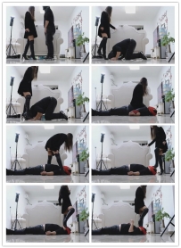 【彩丝全国首发】【天津风泪S】全套调教狗狗 有点暴力