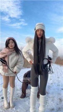 【调教视频】【囡囡】户外冰天雪地-双S虐 bf59653