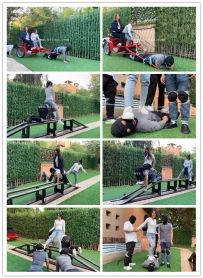 【红焱】庄园仿OWK双女主VS三奴-鞭抽拉车骑马过双边桥