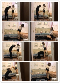 【艾彩原创】踢裆 腿绞坐脸