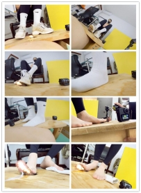 【绝美晓G女神】十二月最新棉袜肉丝隔板暴力吐奶