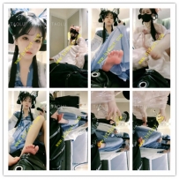 维妮 汉服唐制蝴蝶结