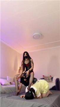 【调教视频】【猫神】情侣奴-奴下奴-黑丝白丝虐杀 JS250913-21