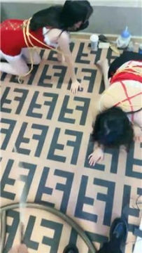 【调教视频】【林深】双母畜-捆绑藤条鞭打 JS250112-43