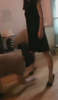 TL2312 子颜女王 调教比我大20岁的老狗钻胯舔脚