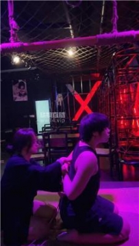 【调教视频】【白鸽老师】五花大绑调刑奴【双视角版】 JS250905-37