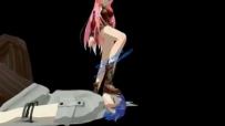 17343 动漫 MMD踢裆