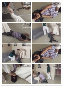 【艾彩原创】【深圳双女王】OL调教小奶狗