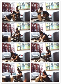 【彩丝全国首发】【温州花颜S】最新爆虑狗奴玩吐小冰棍