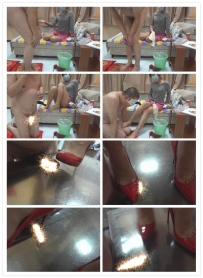 【彩丝全国首发】海南沁小主-高跟强力虐阳践踏狗JJ吐奶