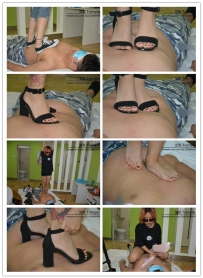 【艾彩原创】五双鞋在奴身上做运动