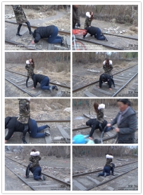 【艾彩原创】【女神傲柔】户外虐小G狗