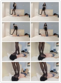 舞蹈小姐姐面部崩坏-黑丝美脚暴力踩脸