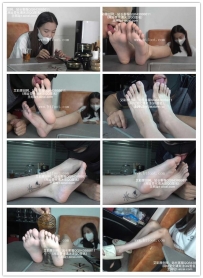 【樱女王】刁蛮女玩弄老板，让老板舔脚，脚丫真美啊