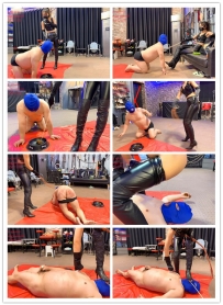 【绝美红焱女神】直接剩水黄金羞辱