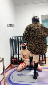 【调教视频】【南月女神】吊绑狗笼-涂鸦羞辱-重度虐打 JS250319-41