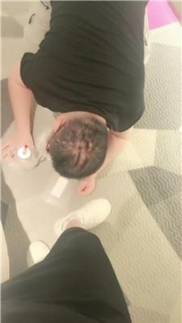 【调教视频】【璃茉老师】运动后原味鞋袜气味辱 JS250420-9