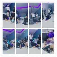 【精神小妹】多位素人tj群调群虐