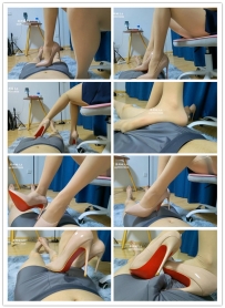 【绝美京维女神】最新粉色高跟调戏小DD