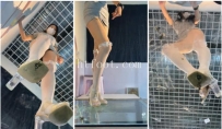 AC2618 【艺体联盟】血橙高跟凉鞋碾碎小蟋蟀-175舞蹈专业大学生
